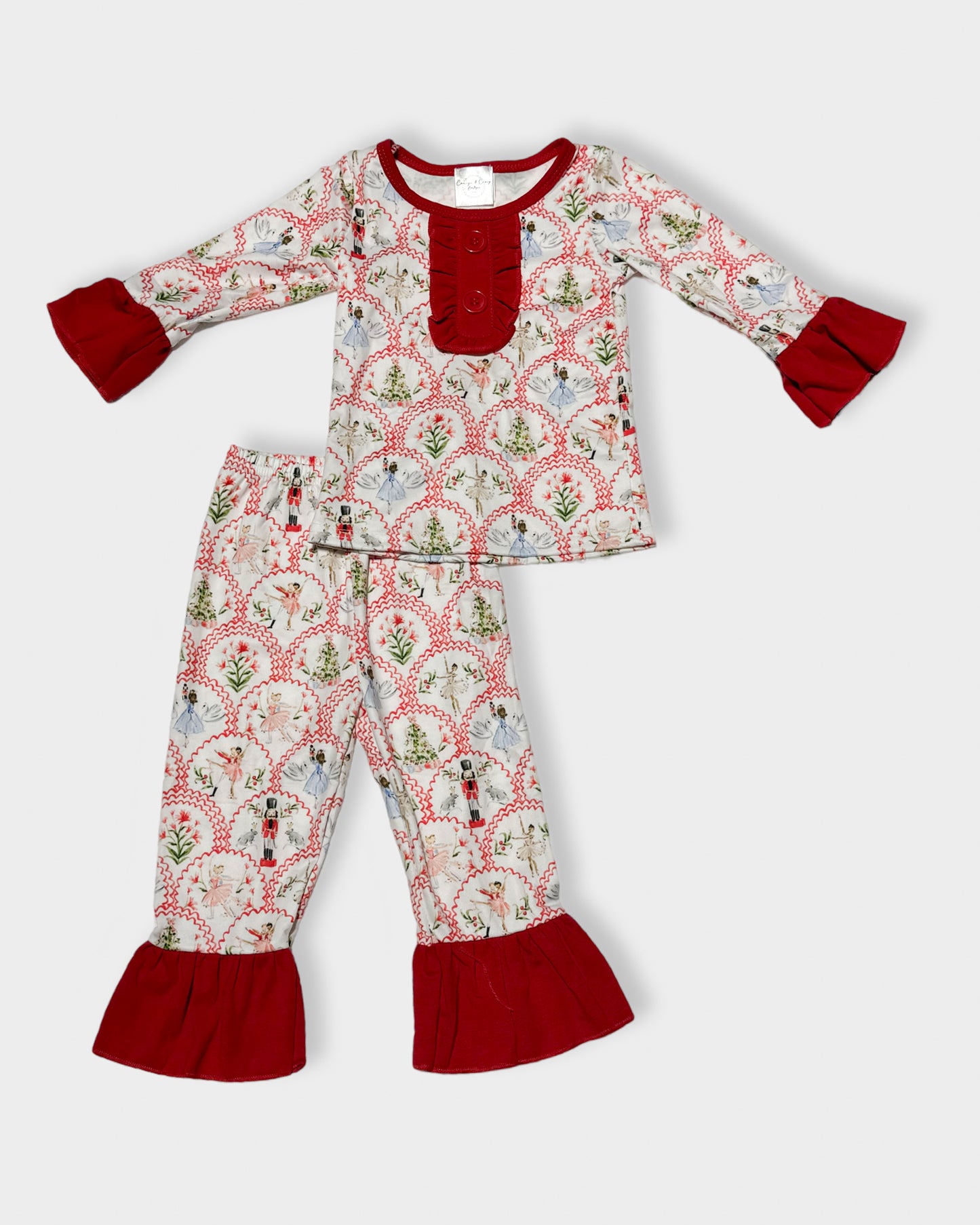 Nutcracker Forever Ruffle PJs