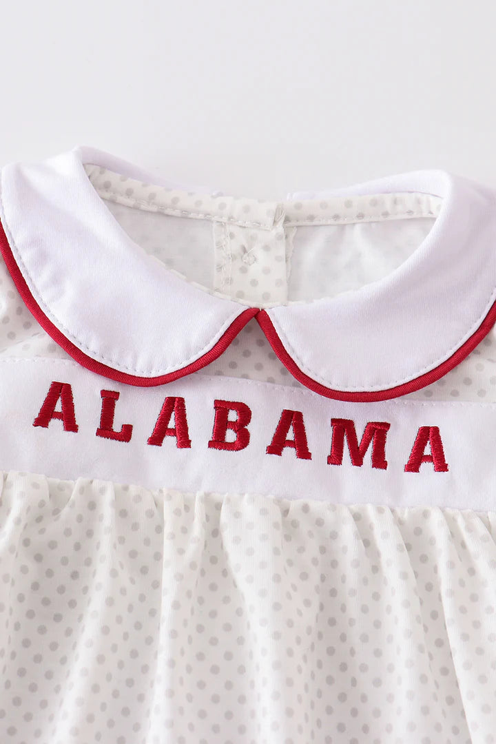 Alabama Embroidered Bloomers Set