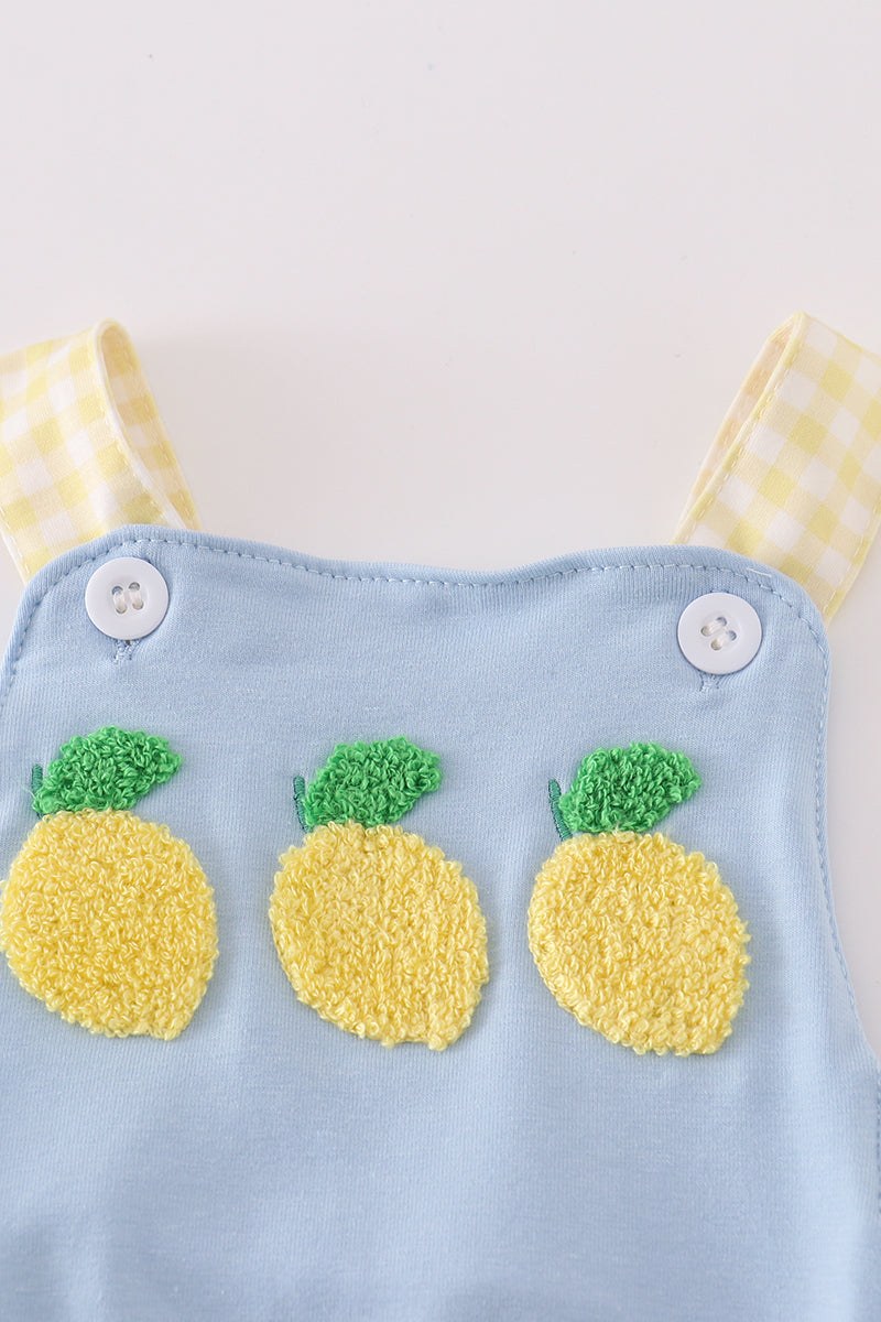 Lemon French Knot Bubble