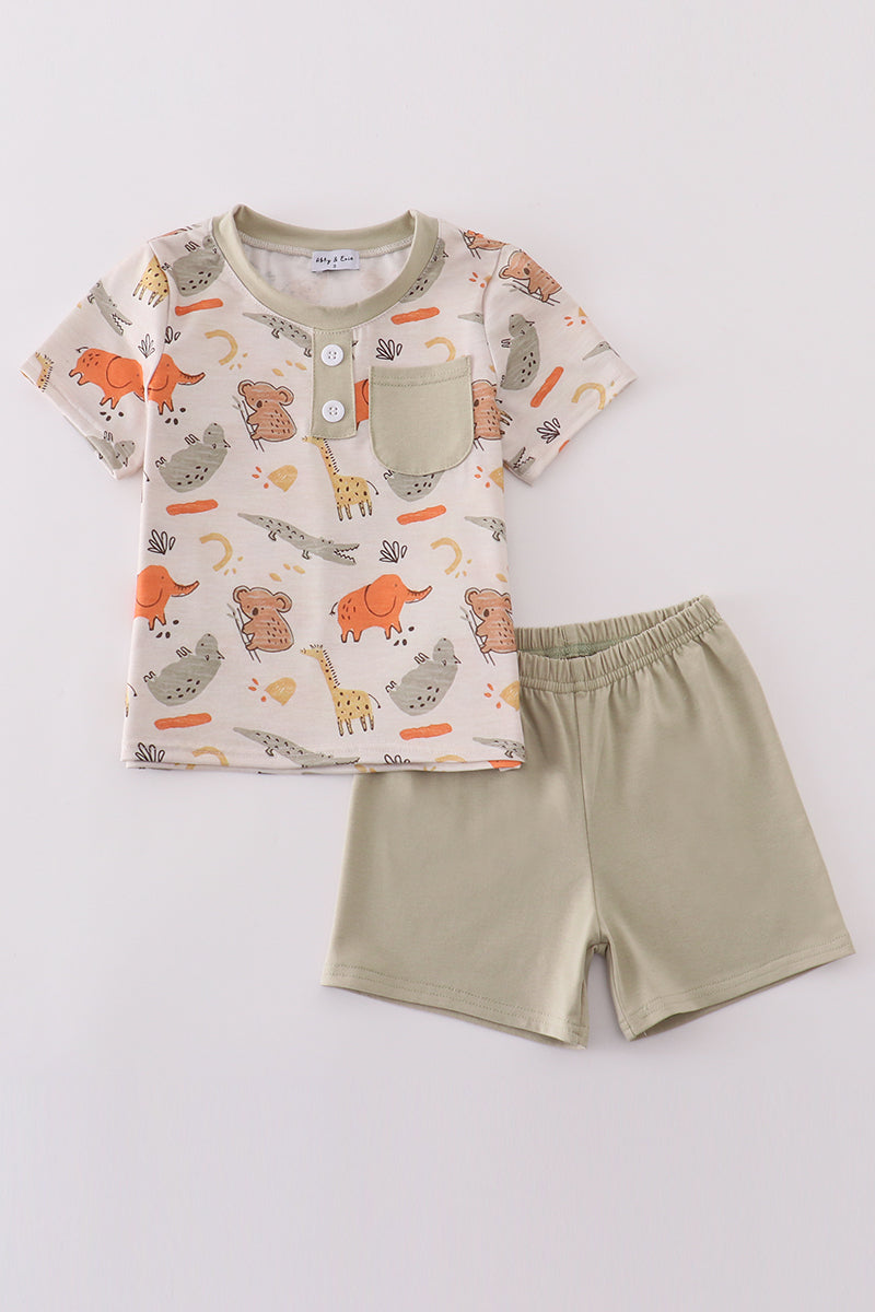 Safari Shorts Set