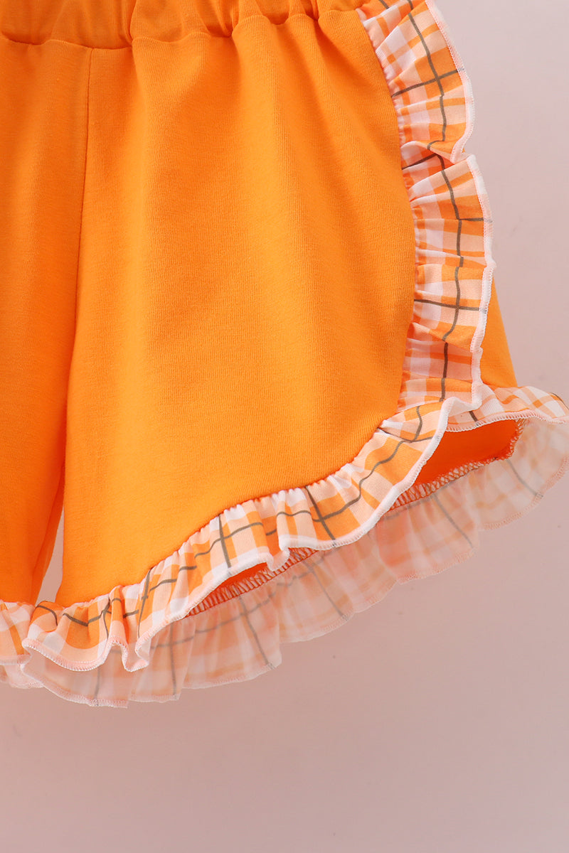 TN Go Vols Ruffled Shorts Set