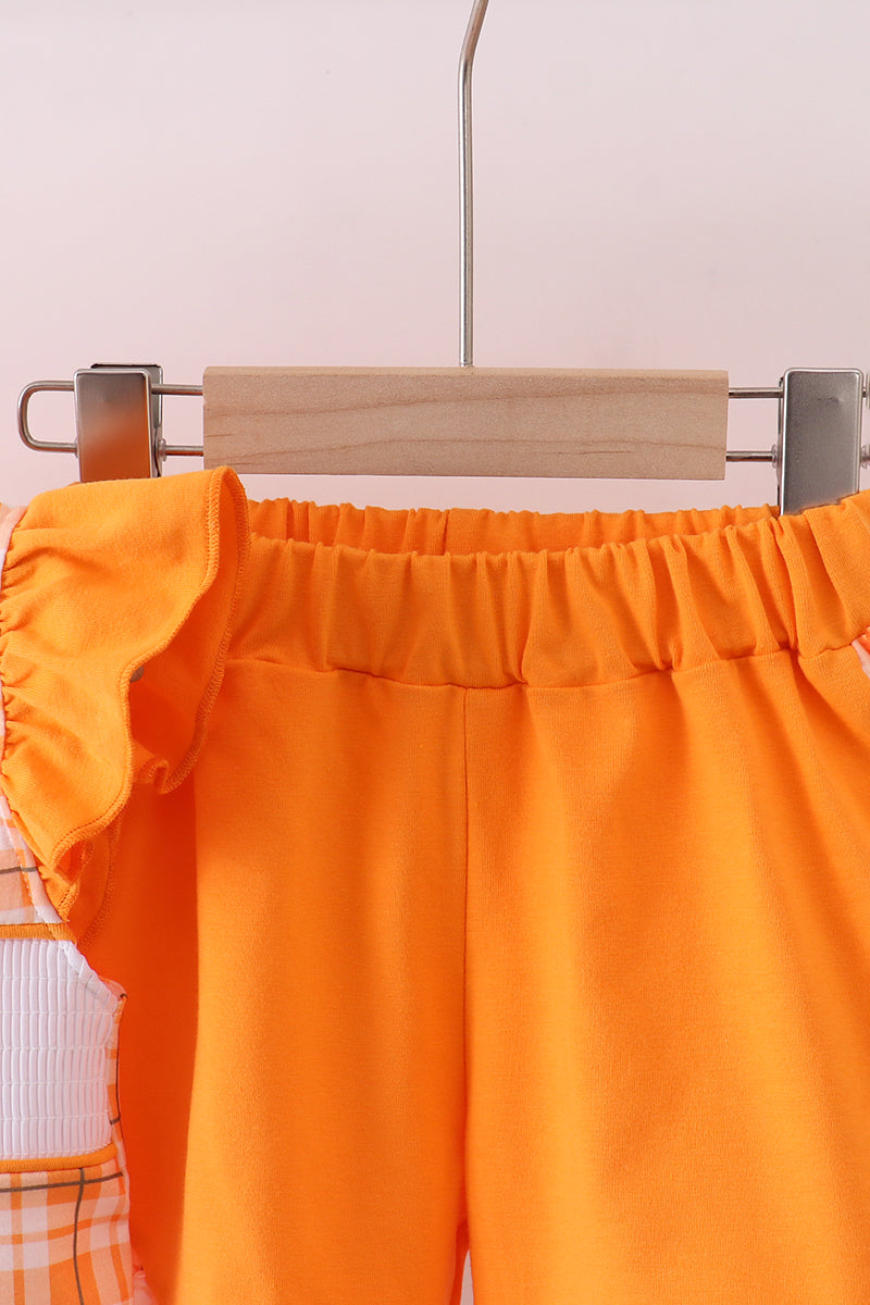 TN Go Vols Ruffled Shorts Set