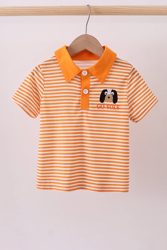 TN Vols Striped Polo