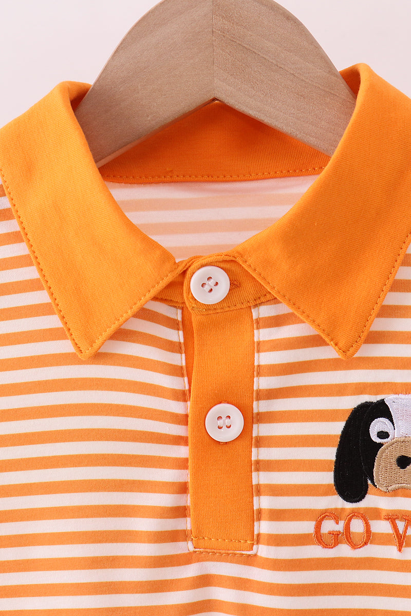 TN Vols Striped Polo