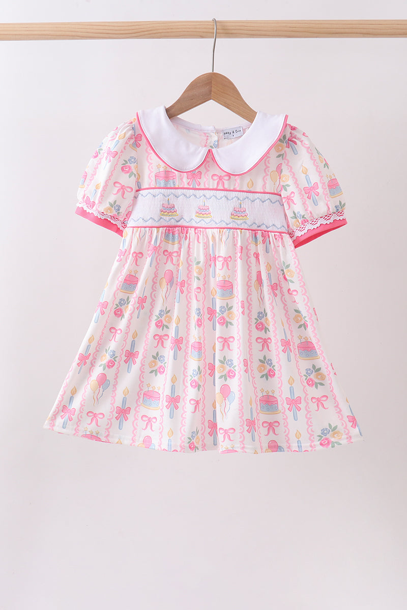 Birthday Smocked Dress