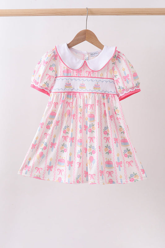 Birthday Smocked Dress