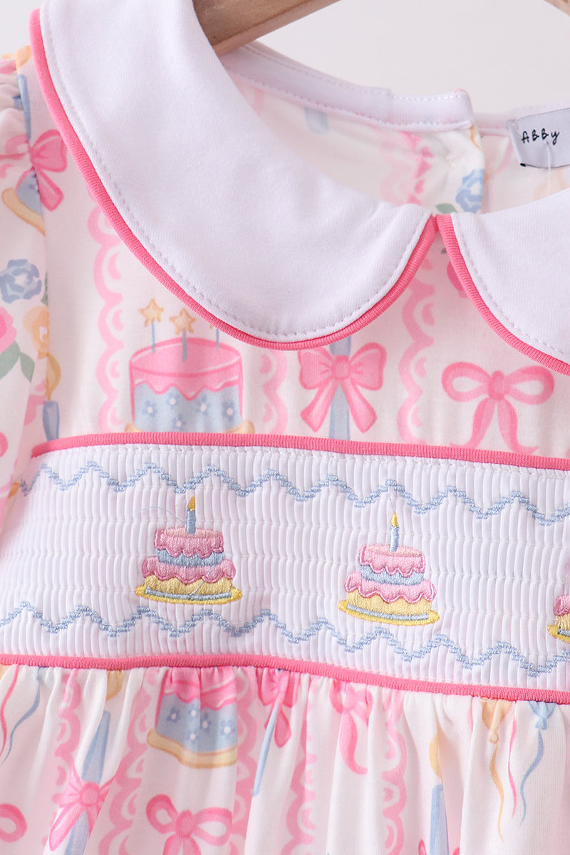 Birthday Smocked Dress