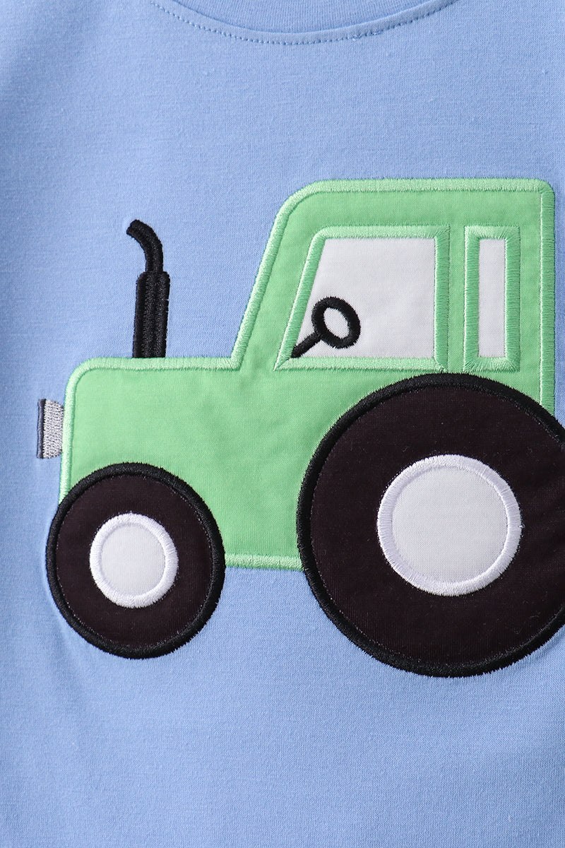 Green Tractor Set