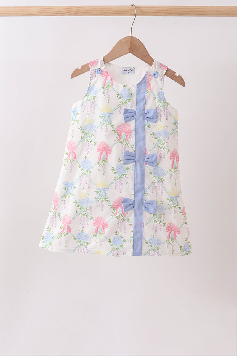 Hydrangea Bow Dress