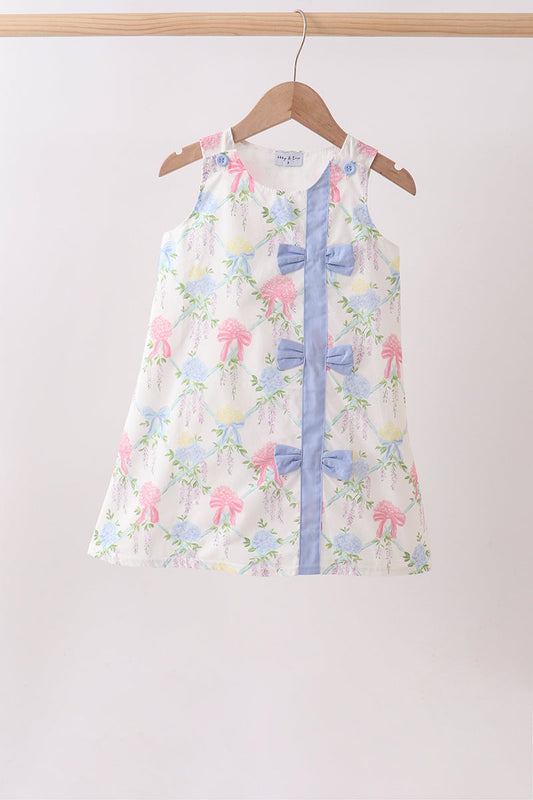 Hydrangea Bow Dress