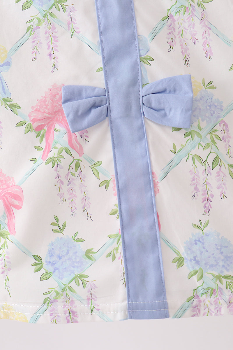 Hydrangea Bow Dress