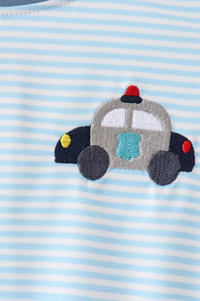 Blue Police Bubble