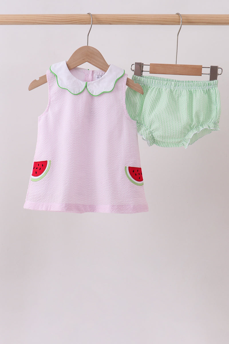 Watermelon Bloomers Set