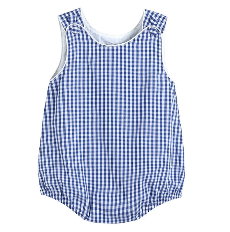 Navy Gingham Bubble