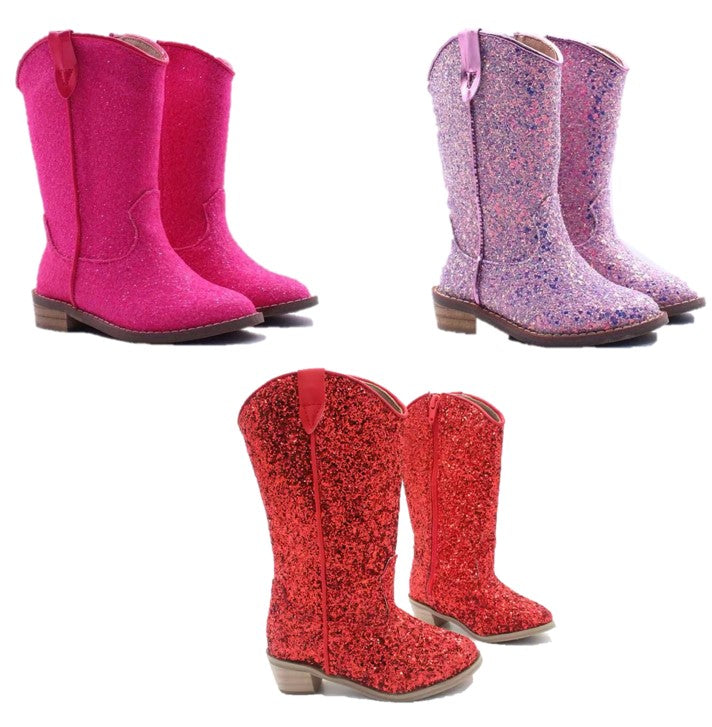 Glitter Cowgirl Boots