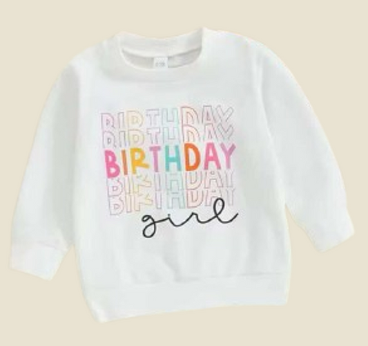 Birthday Girl Pullover