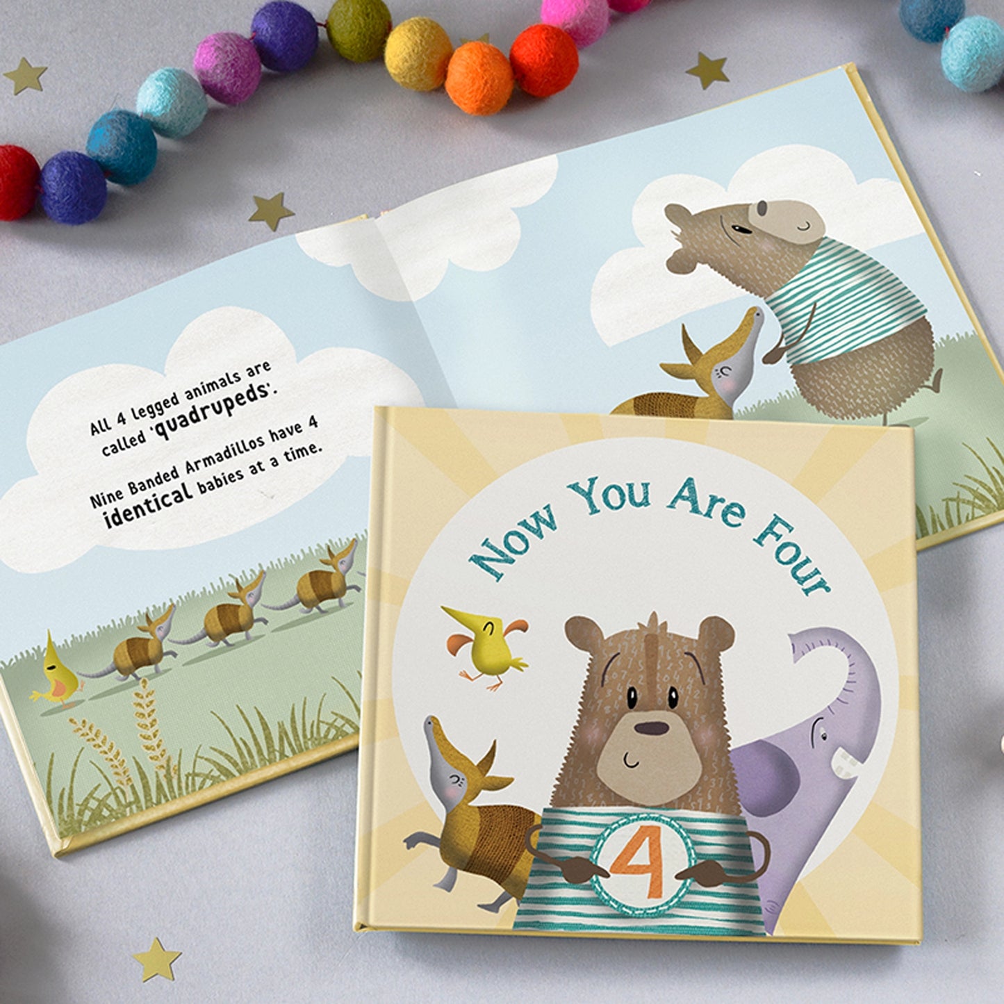 Now You Are Four - Birthday Book