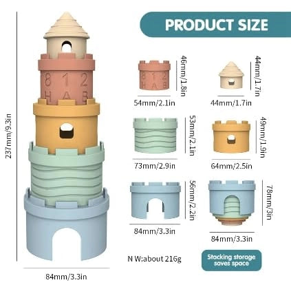 Stacking Castle Toy