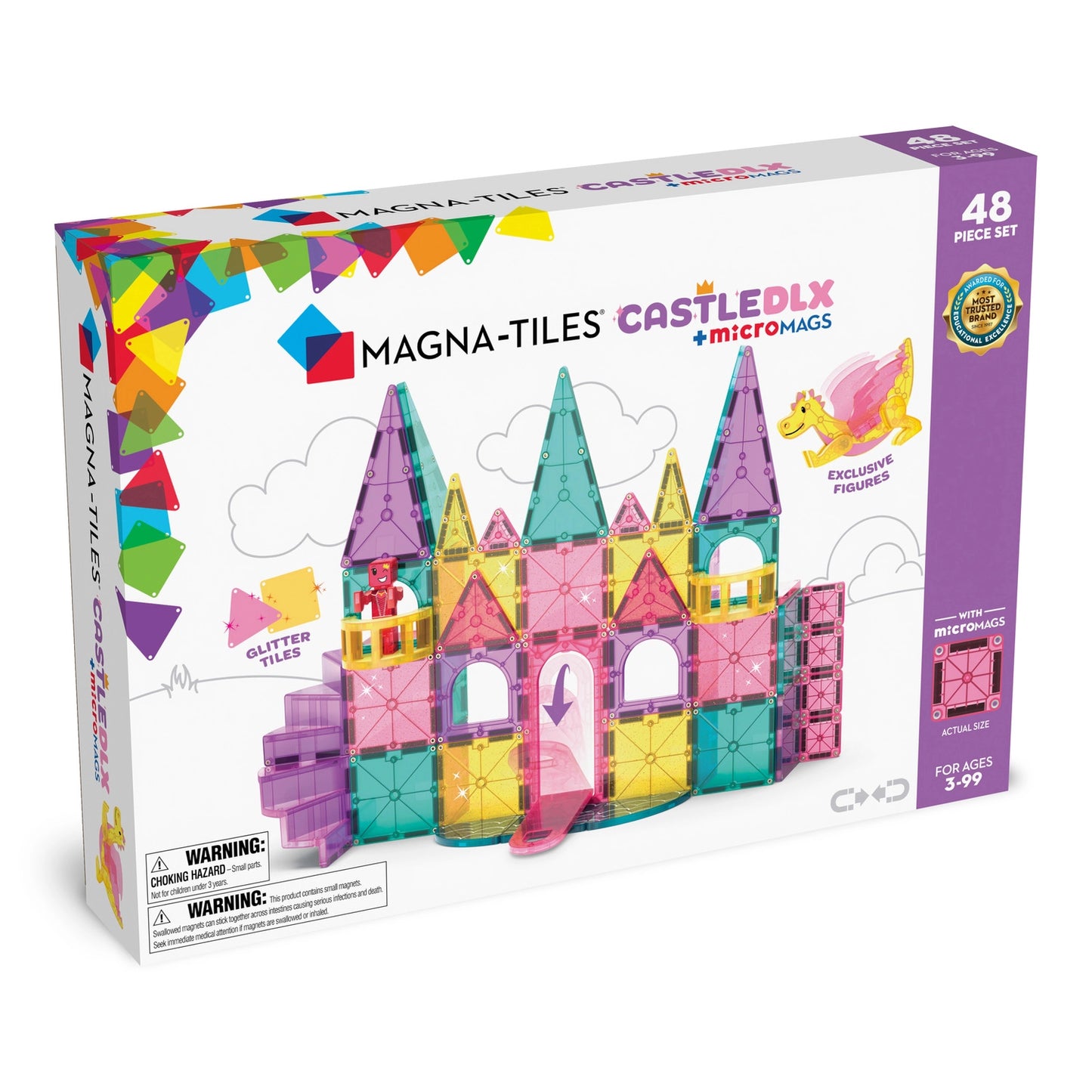 Magna-Tiles Castle Dlx 48 Pc