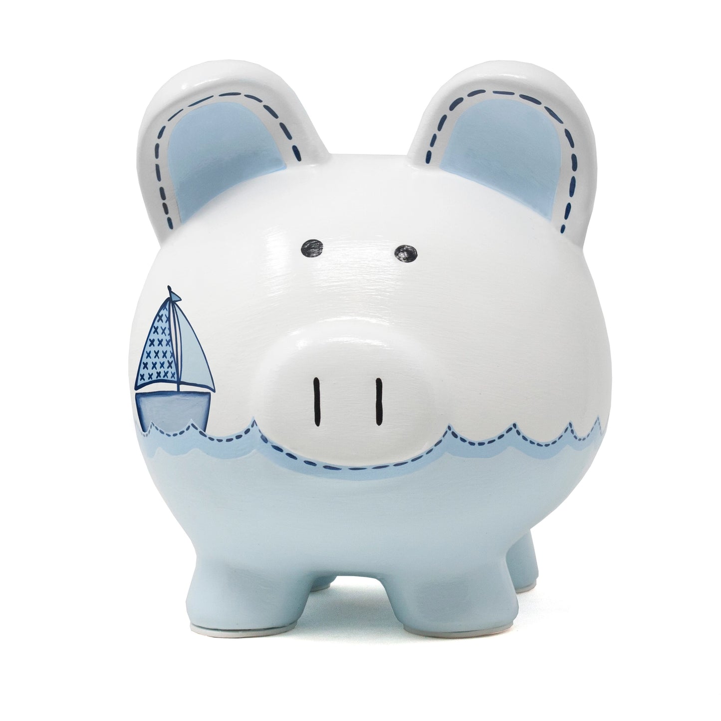 Triple Sailboat Piggy Bank