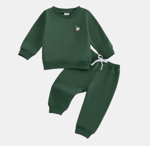 Green Duck Jogger Set