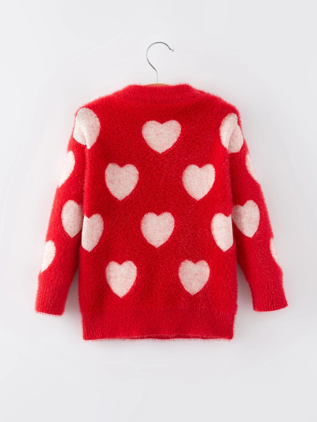 Red Hearts Sweater