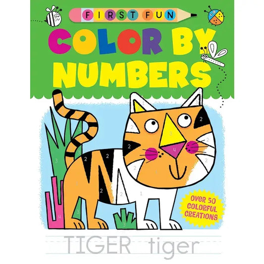 Activity Book : First Fun - Color By Numbers