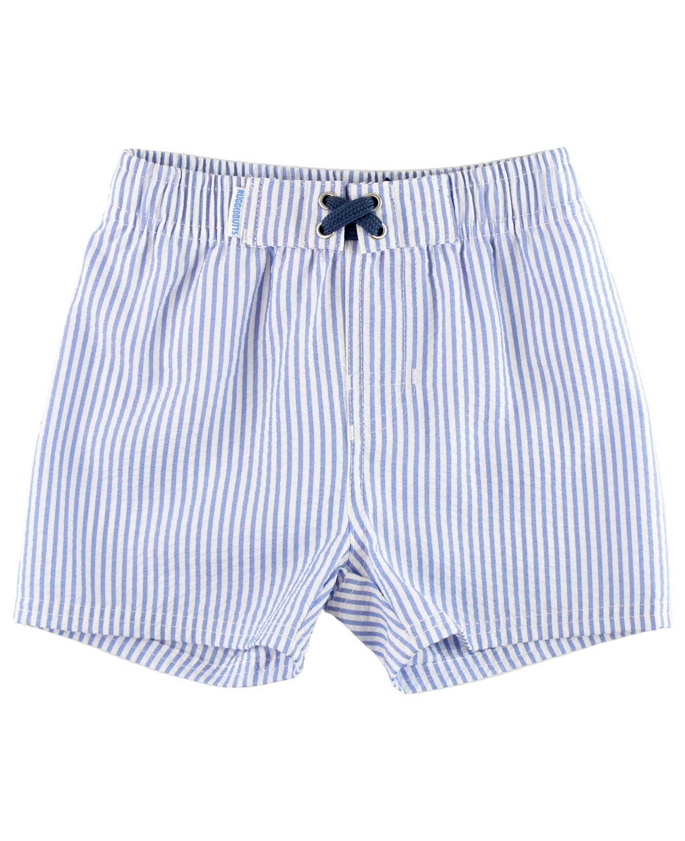Seersucker Swim Trunks