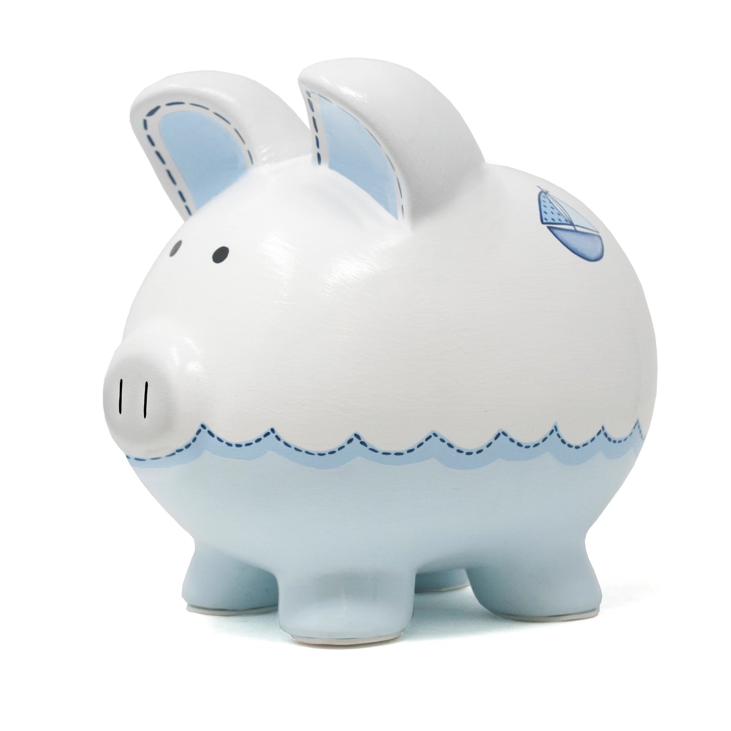 Triple Sailboat Piggy Bank