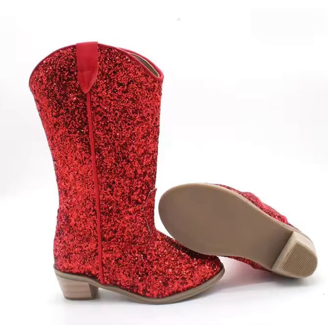 Glitter Cowgirl Boots