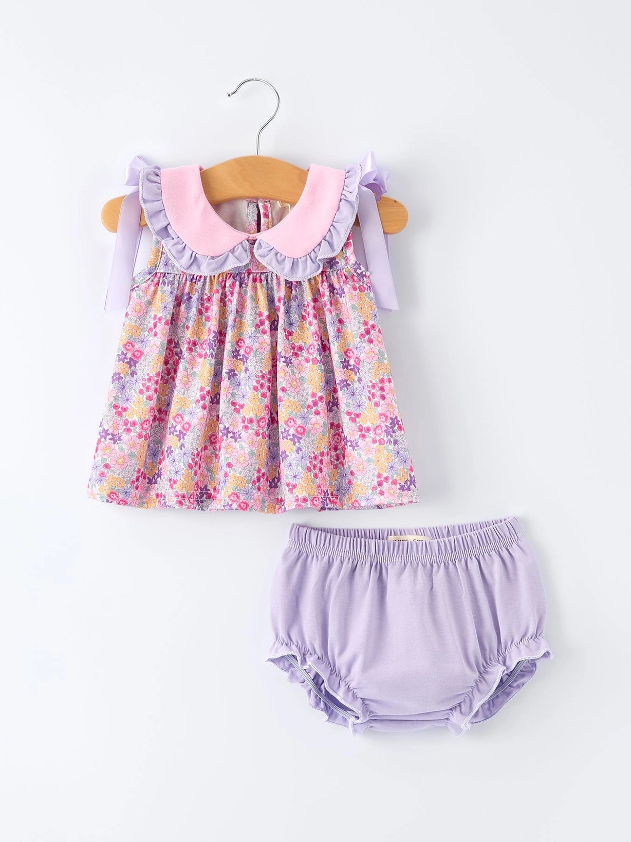 Purple Floral Spring Set