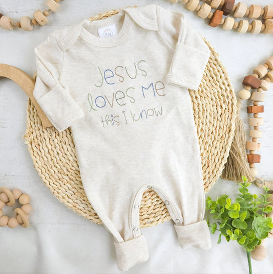 Jesus Loves Me Romper