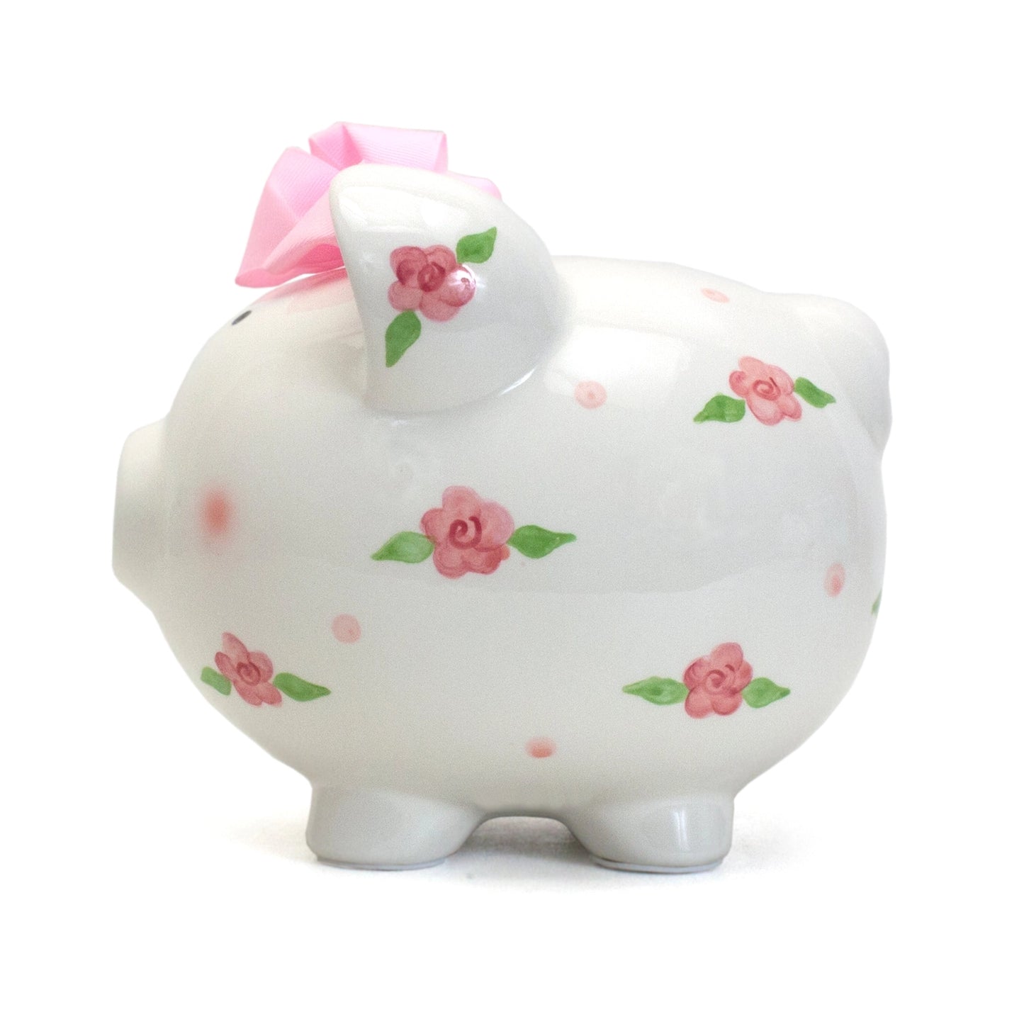 Posies & Polka Dots Piggy Bank