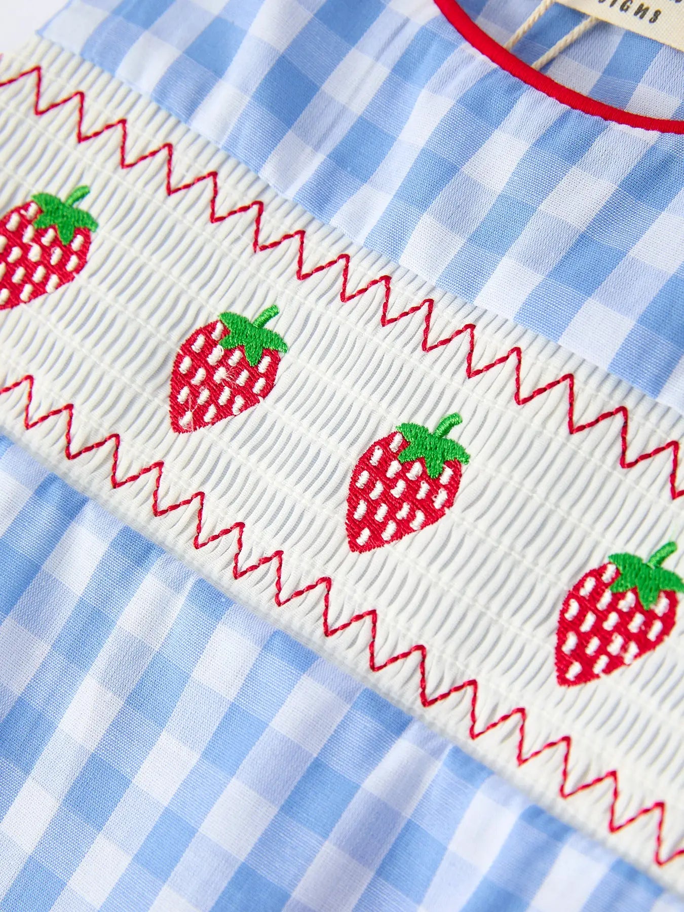 Smocked Strawberry JonJon