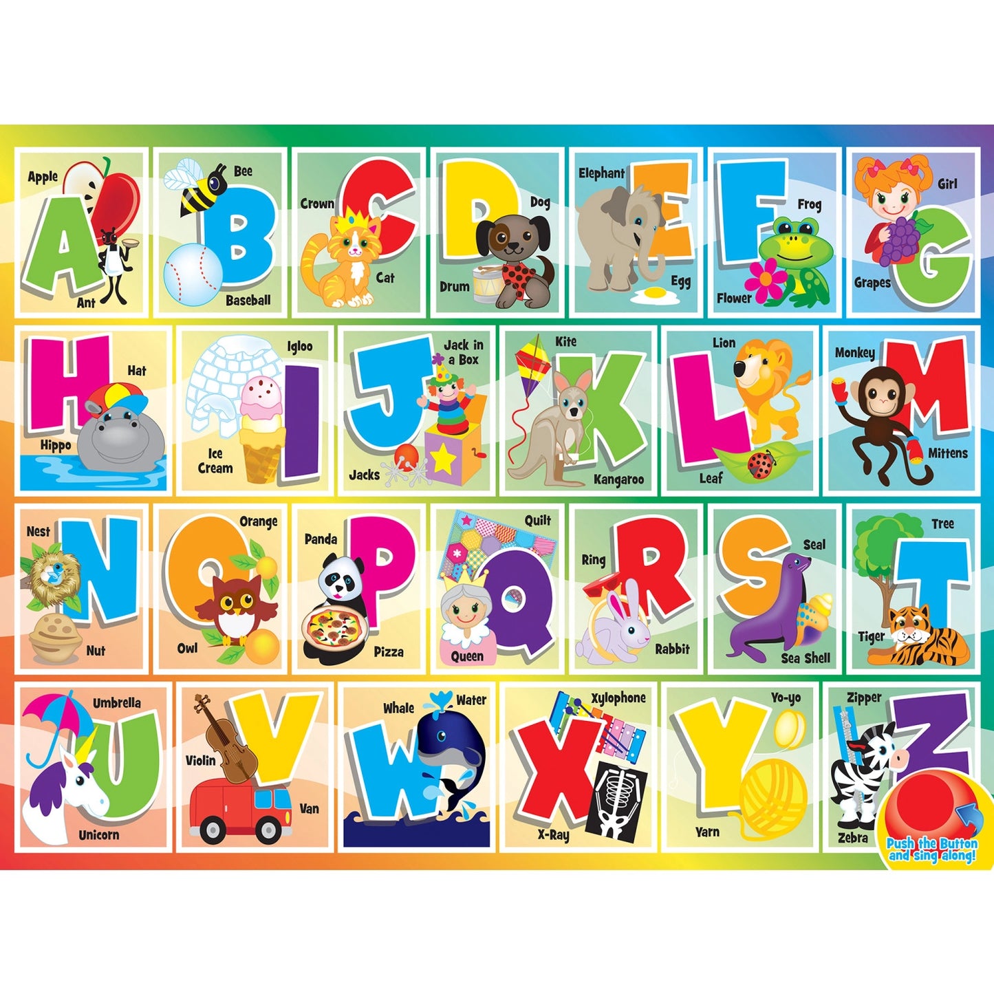 Alphabet Musical Floor Puzzle