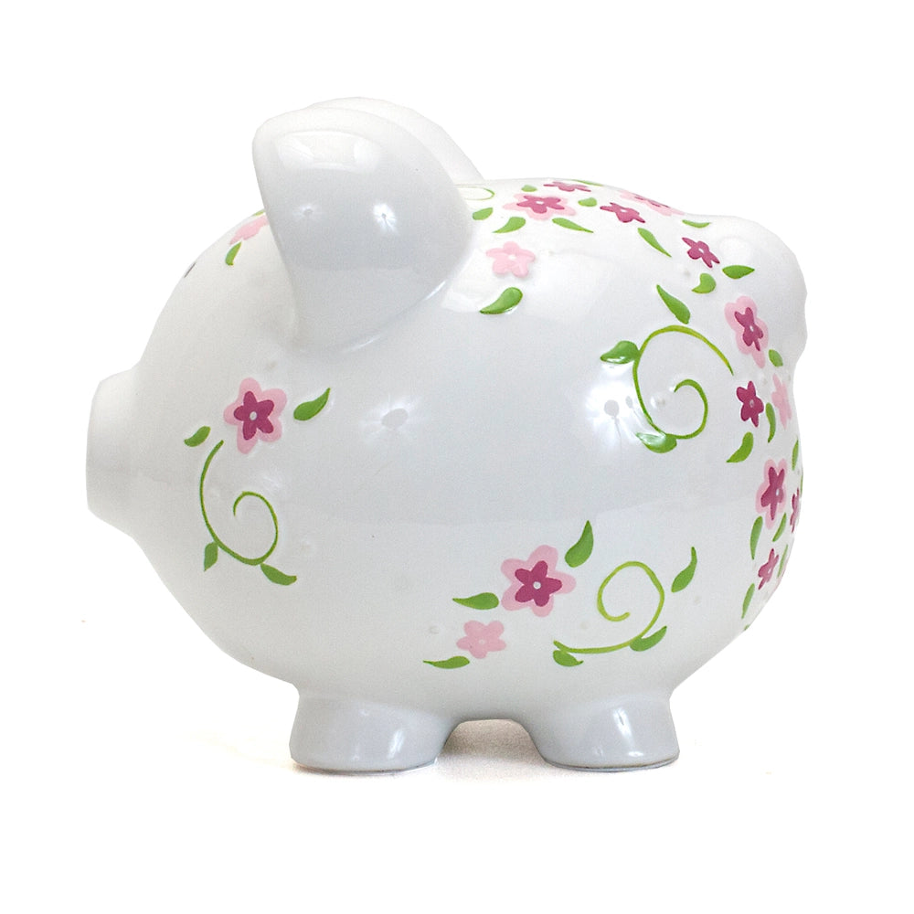 Shabby Chic Piggy Bank