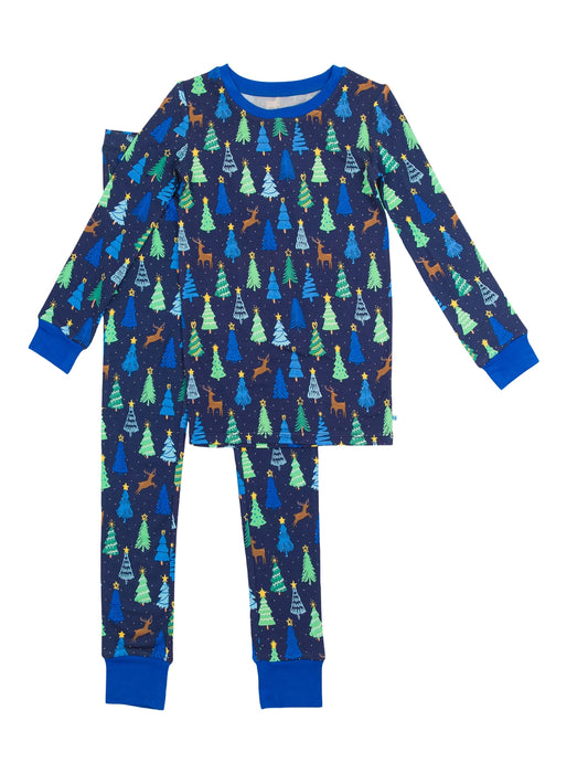 Blue Pines Bamboo PJ Set