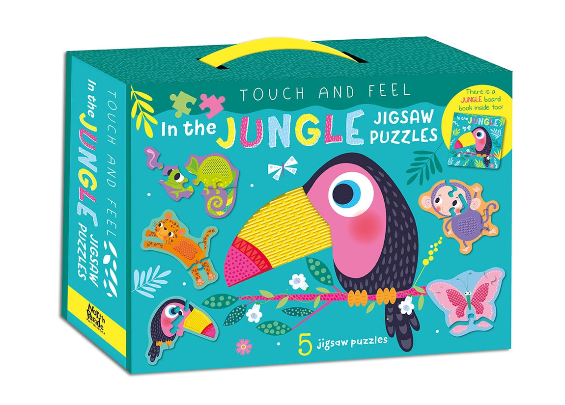 In The Jungle Jigsaw Puzzles & Book - Touch and Feel