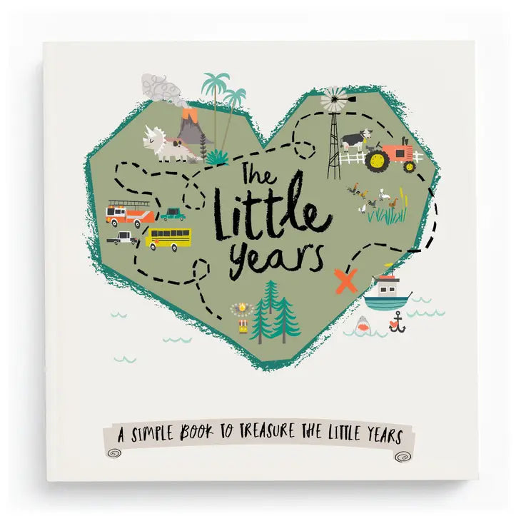 The Little Years Toddler Memory Book: Green