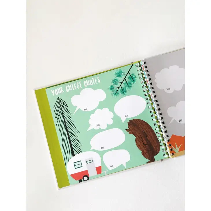 The Little Years Toddler Memory Book: Green