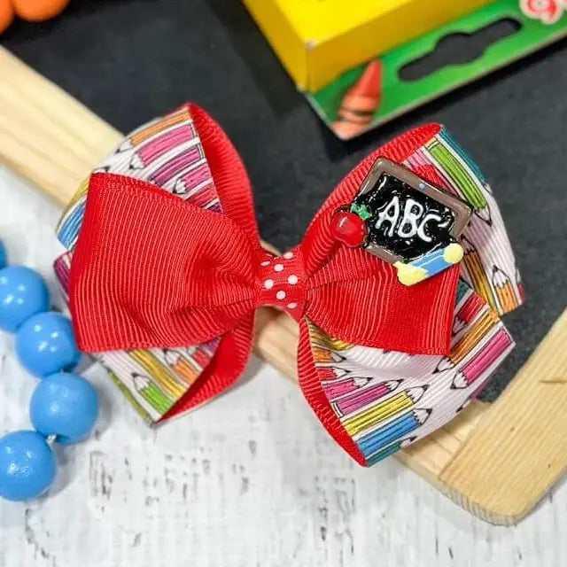 ABC Pencils Bow