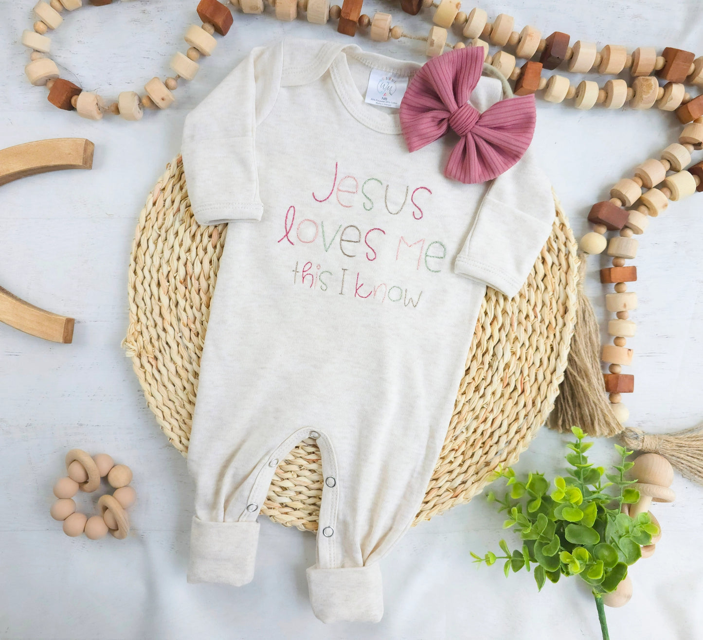 Jesus Loves Me Romper