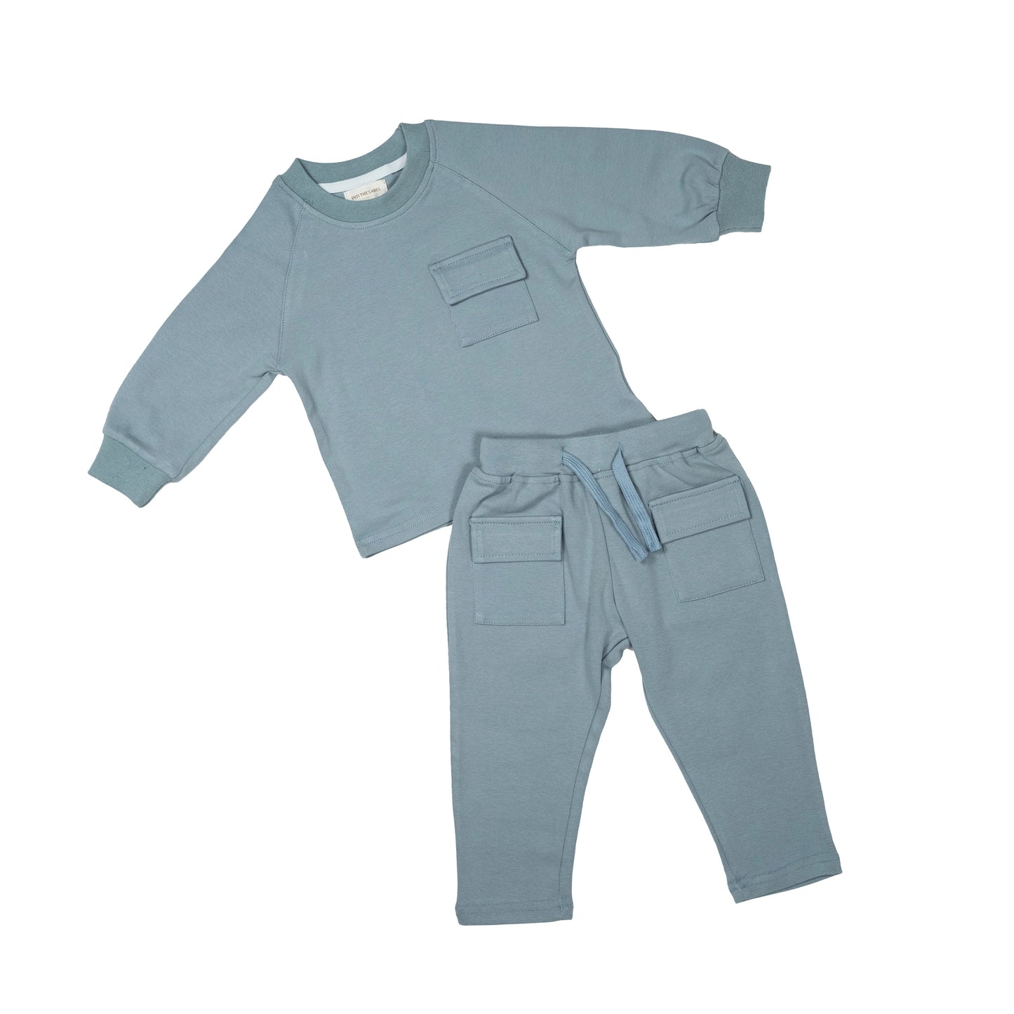 Dusty Blue Jogger Set