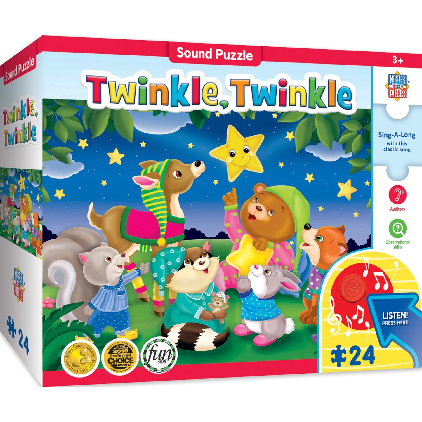 Twinkle Twinkle Musical Floor Puzzle
