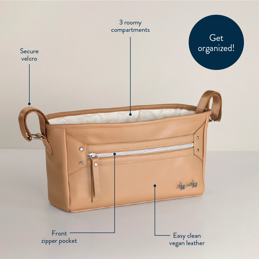 Chai Latte Travel Stroller Caddy