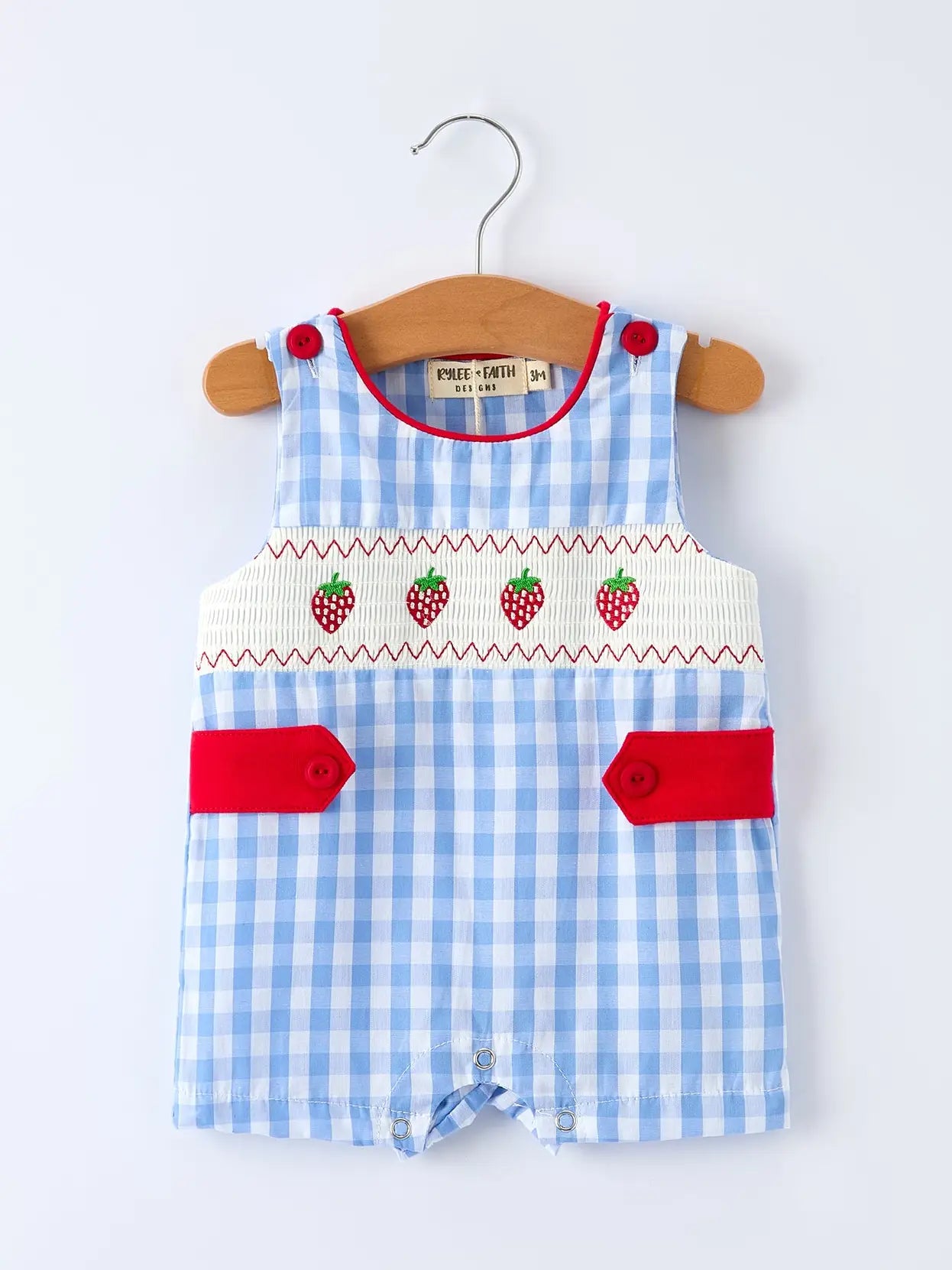 Smocked Strawberry JonJon