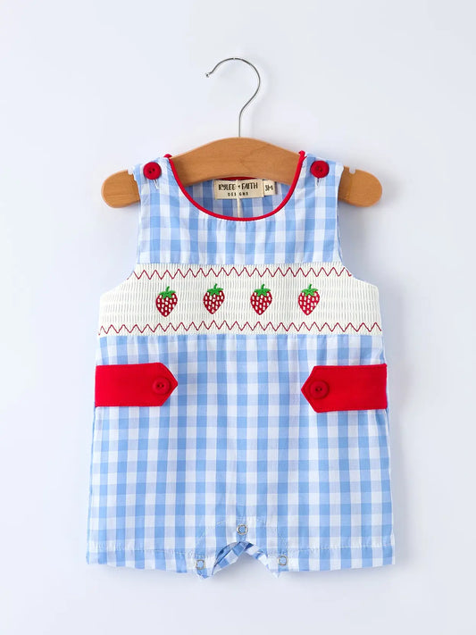 Smocked Strawberry JonJon