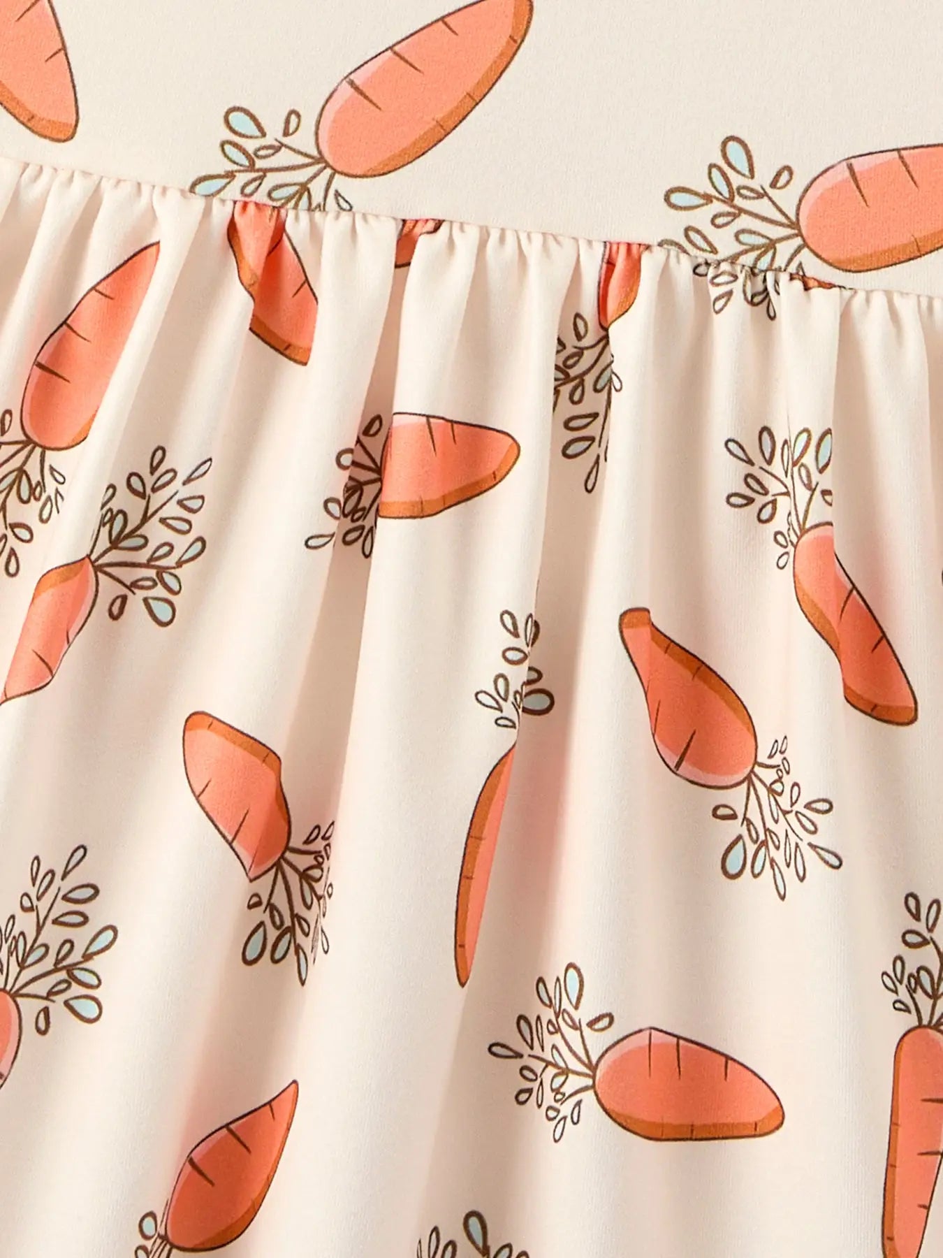 Carrot Ruffle Dress