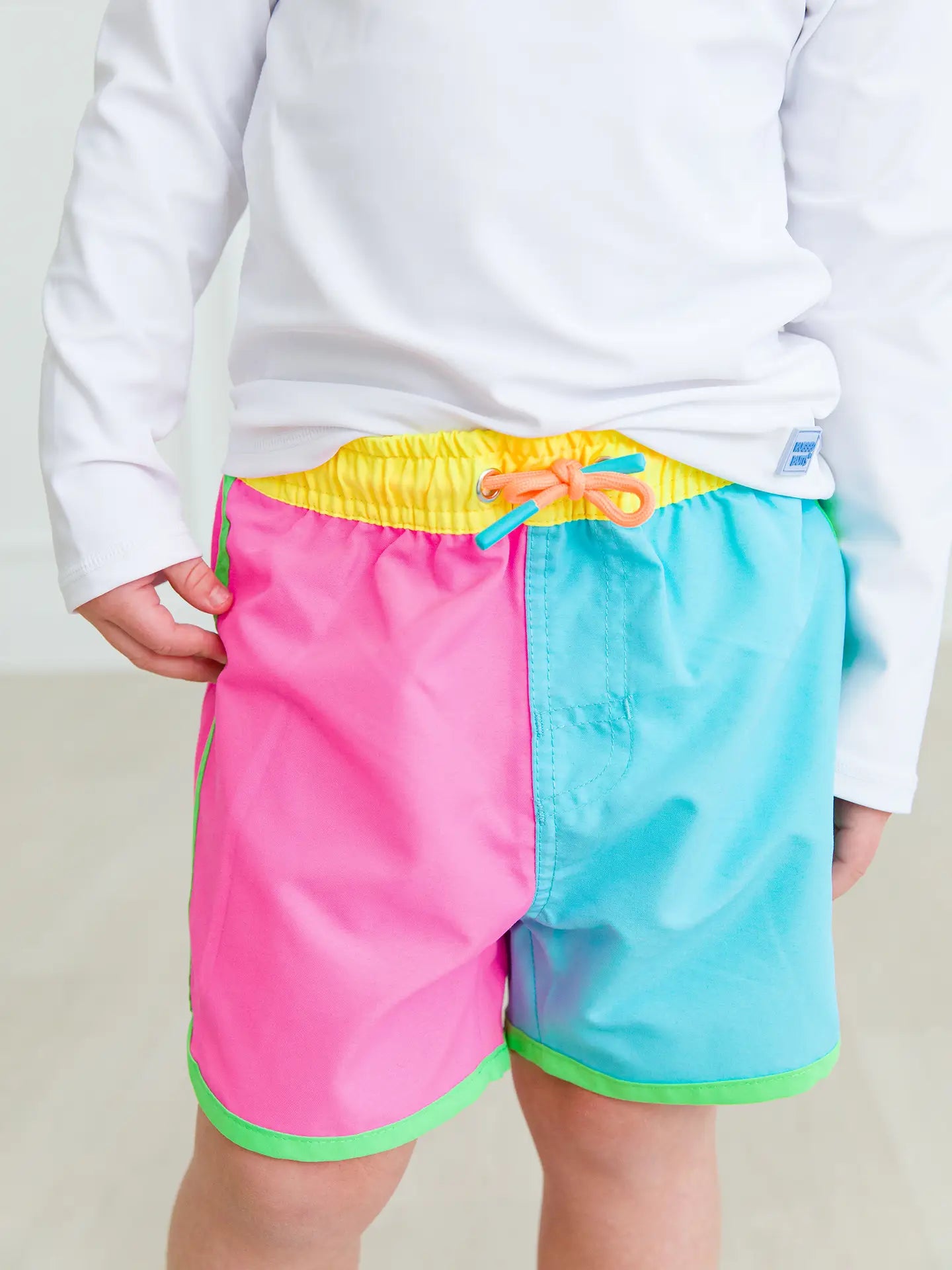 Neon Swim Trunks