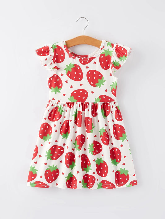 Strawberry Twirl Dress